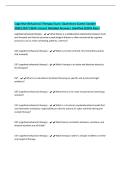 Cognitive Behavioral Therapy Exam &vert;Questions &lpar;Latest Update&NewLine;2026&vert;2027&rpar; With Correct Detailed Answers &vert;Verified &lpar;100&percnt; Pass&rpar;