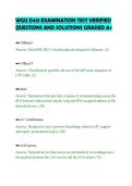 WGU D413 EXAMINATION TEST VERIFIED&NewLine;QUESTIONS AND SOLUTIONS GRADED A&plus;