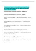 Comprehensive Overview of Rational Emotive Behavior Therapy&NewLine;&lpar;REBT&rpar; Exam &lpar;Latest Update 2026&vert;2027&rpar; With Correct Detailed&NewLine;Answers &vert;Verified &lpar;100&percnt; Pass&rpar;
