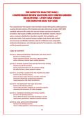 FIRE INSPECTOR EXAM TEST BANK 2&NewLine;COMPREHENSIVE REVIEW QUESTIONS WITH VERIFIED ANSWERS&NewLine;500 QUESTIONS - LATEST EXAM FORMAT&NewLine;FIRE INSPECTOR EXAM TEST BANK&NewLine;