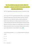 WGU C784  APPLIED HEALTHCARE STATISTICS OBJECTIVE ASSESSMENT   &vert; COMPLETE QUESTIONS WITH EXPERT SOLUTION &vert; 2026 LATEST UPDATED GET A&plus;