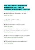WSET DIPLOMA D1 COMPREHENSIVE&NewLine;EXAMINATION TEST COMPLETE&NewLine;QUESTIONS WITH ACCURATE SOLUTIONS&NewLine;