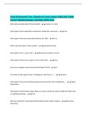 Delta Achievement Test &vert;Questions &lpar;Latest Update 2026&vert;2027&rpar; With&NewLine;Correct Detailed Answers &vert;Verified &lpar;100&percnt; Pass&rpar;