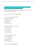 Delta Sigma Theta Complete Exam &vert;Questions &lpar;Latest Update&rpar; With&NewLine;Correct Detailed Answers &vert;Verified &lpar;100&percnt; Pass&rpar;