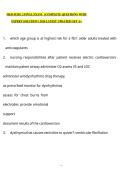 MED SURG 2 FINAL EXAM   &vert; COMPLETE QUESTIONS WITH EXPERT SOLUTION &vert; 2026 LATEST UPDATED GET A&plus;
