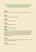 FAC1502 EXAM Questions and Answers Verified Solutions Latest Update 5