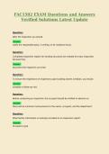 FAC1502 EXAM Questions and Answers Verified Solutions Latest Update&period;