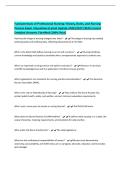 Fundamentals of Professional Nursing&colon; History&comma; Roles&comma; and Nursing&NewLine;Process Exam &vert;Questions &lpar;Latest Update 2026&vert;2027&rpar; With Correct&NewLine;Detailed Answers &vert;Verified &lpar;100&percnt; Pass&rpar;