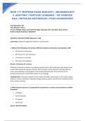 BIOD 171 MIDTERM EXAM 2026&sol;2027 &vert; MICROBIOLOGY & ANATOMY &vert; PORTAGE LEARNING &vert; 100 VERIFIED Q&A &vert; DETAILED RATIONALES &vert; PASS GUARANTEED