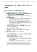 Samenvatting Strafprocesrecht -  Formeel strafrecht &lpar;RB1422&rpar;
