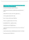 IICRC CCT Exam &vert;Questions &lpar;Latest Update 2026&vert;2027&rpar; With Correct&NewLine;Detailed Answers &vert;Verified &lpar;100&percnt; Pass&rpar;