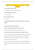 ALEKS Test Question with 100&percnt; Verified&NewLine;Answers