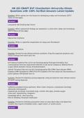 NR 283 EDAPT DVT Chamberlain University-Illinois&NewLine;Questions with 100&percnt; Verified Answers Latest Update