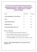 ExCPT&reg; Exam Prep 2026 Updated Practice Questions &bull; &NewLine;Comprehensive Pharmacy Technician Certification Review &NewLine;Detailed Explanations &bull; Verified Answers &bull; Complete &NewLine;Success Workbook 