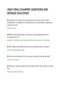 AEMT FINAL EXAMPREP QUESTIONS AND&NewLine;DETAILED SOLUTIONS