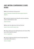 AEMT MIDTERM COMPREHENSIVE COURSE&NewLine;REVIEW