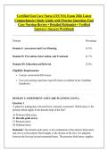 Certified Foot Care Nurse &lpar;CFCN&reg;&rpar; Exam 2026 Latest &NewLine;Comprehensive Study Guide with Practice Questions Foot &NewLine;Care Nursing Review &bull; Detailed Rationales &bull; Verified &NewLine;Answers &bull; Success Workbook