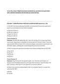 ICC 93 TALL MASS TIMBER BUILDINGS EXAMINATION&colon; 200 PRACTICE QUESTIONS &NewLine;WITH VERIFIED ANSWERS AND RATIONALES &lpar;2026 EDITION&rpar;