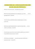 TENNESSEE PERMIT TEST  &vert; COMPLETE QUESTIONS WITH EXPERT SOLUTION &vert; 2026 LATEST UPDATED GET A&plus;