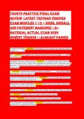  VADETS Final Exam 2026 Study Guide &vert; 100&percnt; Accurate Questions & Answers &vert; A&plus; Graded Virginia Drivers Ed