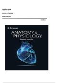 Test Bank for Anatomy & Physiology 1st Edition by Elizabeth Mack Co &vert; Complete Questions & Answers