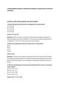 COMPREHENSIVE ORGANIC CHEMISTRY EXAMINATION&colon; JANICE SMITH 6TH EDITION &NewLine;COVERAGE 