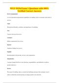 WGU D336 Exam 1 Questions with 100&percnt;&NewLine;Verified Correct Answers
