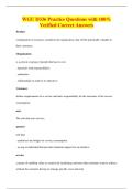 WGU D336 Practice Questions with 100&percnt;&NewLine;Verified Correct Answers