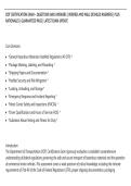 DOT CERTIFICATION EXAM &ndash; QUESTIONS AND ANSWERS &vert; VERIFIED AND WELL DETAILED ANSWERS &vert; PLUS&NewLine;RATIONALES &vert; GUARANTEED PASS &vert; LATEST EXAM UPDATE