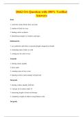 D662 OA Question with 100&percnt; Verified&NewLine;Answers