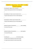 IMSEP 4&plus; Questions with 100&percnt; Verified&NewLine;Correct Answers