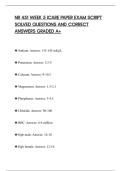 NR 451 WEEK 5 ICARE PAPER EXAM SCRIPT&NewLine;SOLVED QUESTIONS AND CORRECT&NewLine;ANSWERS GRADED A&plus;