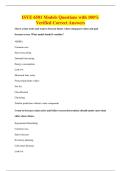 ISYE 6501 Models Questions with 100&percnt;&NewLine;Verified Correct Answers