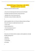 NUR 620 Exam 2 Questions with 100&percnt;&NewLine;Verified Correct Answers