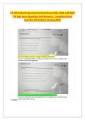 2026 ATI RN Pediatric 2023 Exam with NGN 70 Questions and Answers