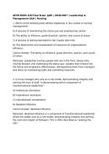 APUS NURS 420 Final Exam &lpar;pdf&rpar; &vert; 2026&sol;2027 &vert; Leadership & Management Q&A &vert; Nursing