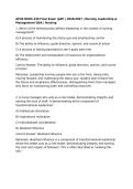 APUS NURS 430 Midterm Exam & Final Exam Package Bundle &lpar;pdf&rpar; &vert; 2026&sol;2027 &vert; Nursing Leadership & Management Q&A &vert; Nursing
