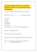 AIC 301 Question and Answer &lbrack;2026&rsqb; &vert;&NewLine;UPDATED ACTUAL Exam &vert; Detailed Answer&NewLine;Explanations
