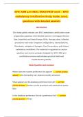 EPIC AMB 400 REAL EXAM PREP 2026 &ndash; EPIC Ambulatory Certification Study Guide&comma; 2026&comma; questions with detailed answers