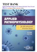 Test bank for Applied Pathophysiology for the Advanced Practice Nurse second edition by Lucie Dlugasch &lpar;Author&rpar;&comma; Lachel Story &lpar;Author&rpar;