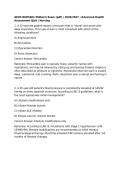 APUS NURS601 Midterm Exam &lpar;pdf&rpar; &vert; 2026&sol;2027 &vert; Advanced Health Assessment Q&A &vert; Nursing