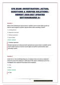 CFE PACKAGE -CERTIFIED FRAUD EXAMINER&vert; QUESTIONS & VERIFIED SOLUTIONS &vert; NEWEST 2026-2027 UPDATED EDITION