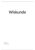 Wiskunde VWO 6 &ndash; Hoofdstuk 14 & 15 &ndash; samenvatting differentiaalrekening en examentraining