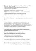 American Public University System NURS 603 Midterm Exam &lpar;pdf&rpar; &vert; 2026&sol;2027 &vert; Q&A &vert; Nursing
