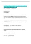 NUR 160 Exam 1&vert;Questions &lpar;Latest Update 2026&vert;2027&rpar; With Correct&NewLine;Detailed Answers &vert;Verified &lpar;100&percnt; Pass&rpar;&NewLine;