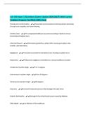 nur 160 exam 1&vert;Questions &lpar;Latest Update 2026&vert;2027&rpar; With Correct&NewLine;Detailed Answers &vert;Verified &lpar;100&percnt; Pass&rpar;