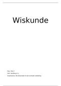 Wiskunde VWO 5 &ndash; Hoofdstuk 11 &ndash; samenvatting normale verdeling&comma; steekproeven en hypothesetoetsen