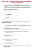 ANCC AGACNP Frances Guide Review &ndash; 500&plus; Practice Questions & Answers for &lpar;2026&rpar; Adult-Gerontology Acute Care NP Board Exam Prep PDF&NewLine;