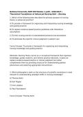 National University NUR 500 Module 1 &lpar;pdf&rpar; &vert; 2026&sol;2027 &vert; Theoretical Foundations of Advanced Nursing Q&A  &vert; Nursing