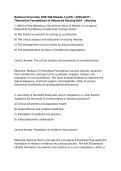 National University NUR 500 Module 2 &lpar;pdf&rpar; &vert; 2026&sol;2027 &vert; Theoretical Foundations of Advanced Nursing Q&A  &vert; Nursing
